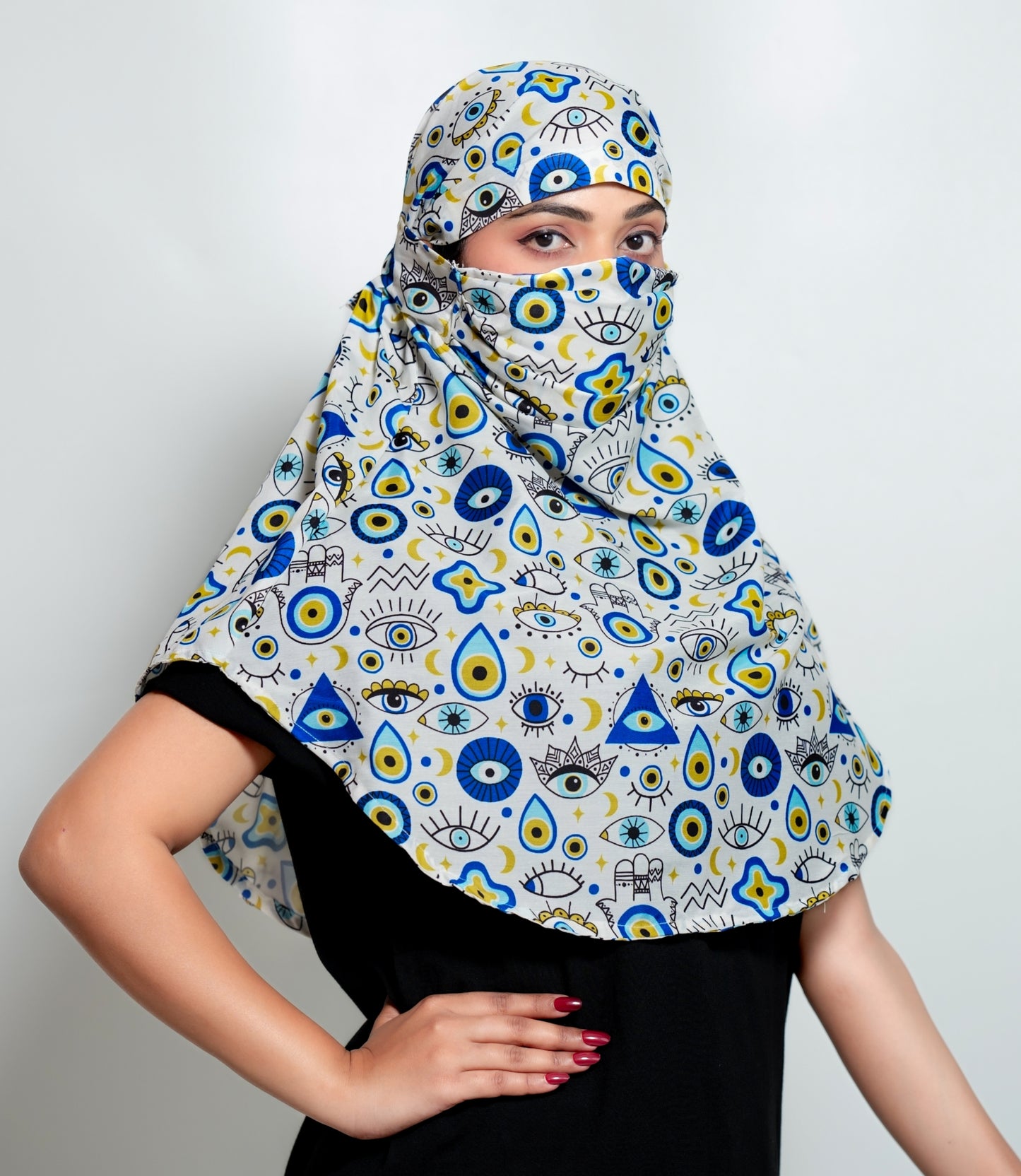 Evil eye Regular Scarf