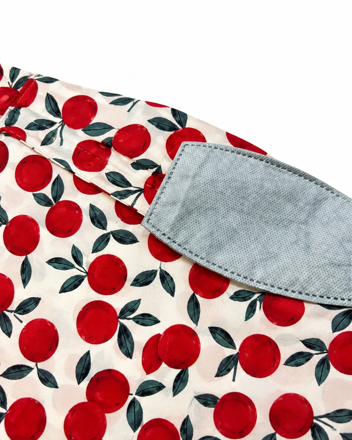 Crimson Cherry Regular Scarf | Poly Crepe Printed Scarf for Women
