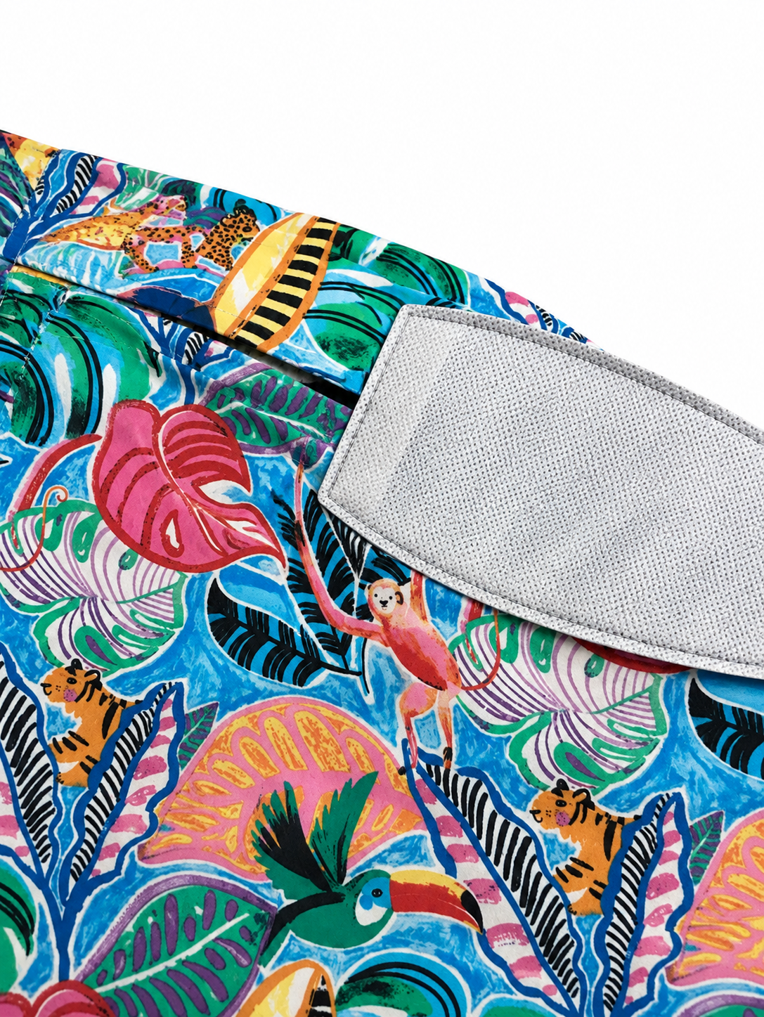 Tropical Safari Regular Scarf | Rayon Printed Scarf for Women