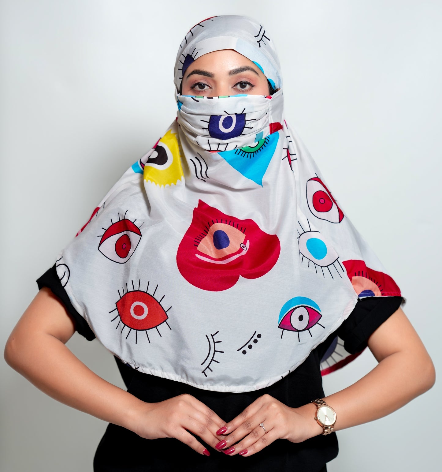 Heart Nazar Regular Scarf