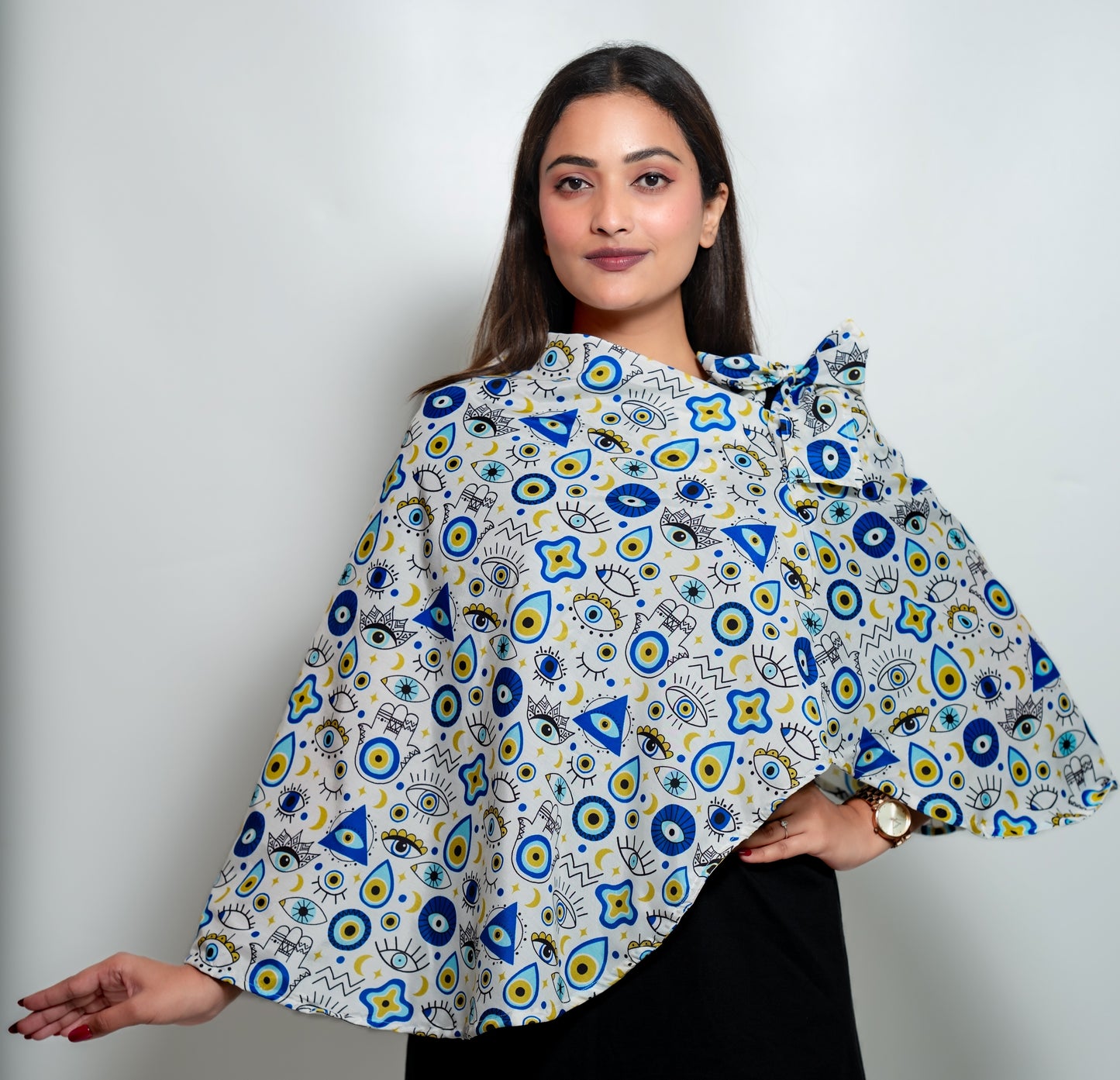 Evil eye Regular Scarf