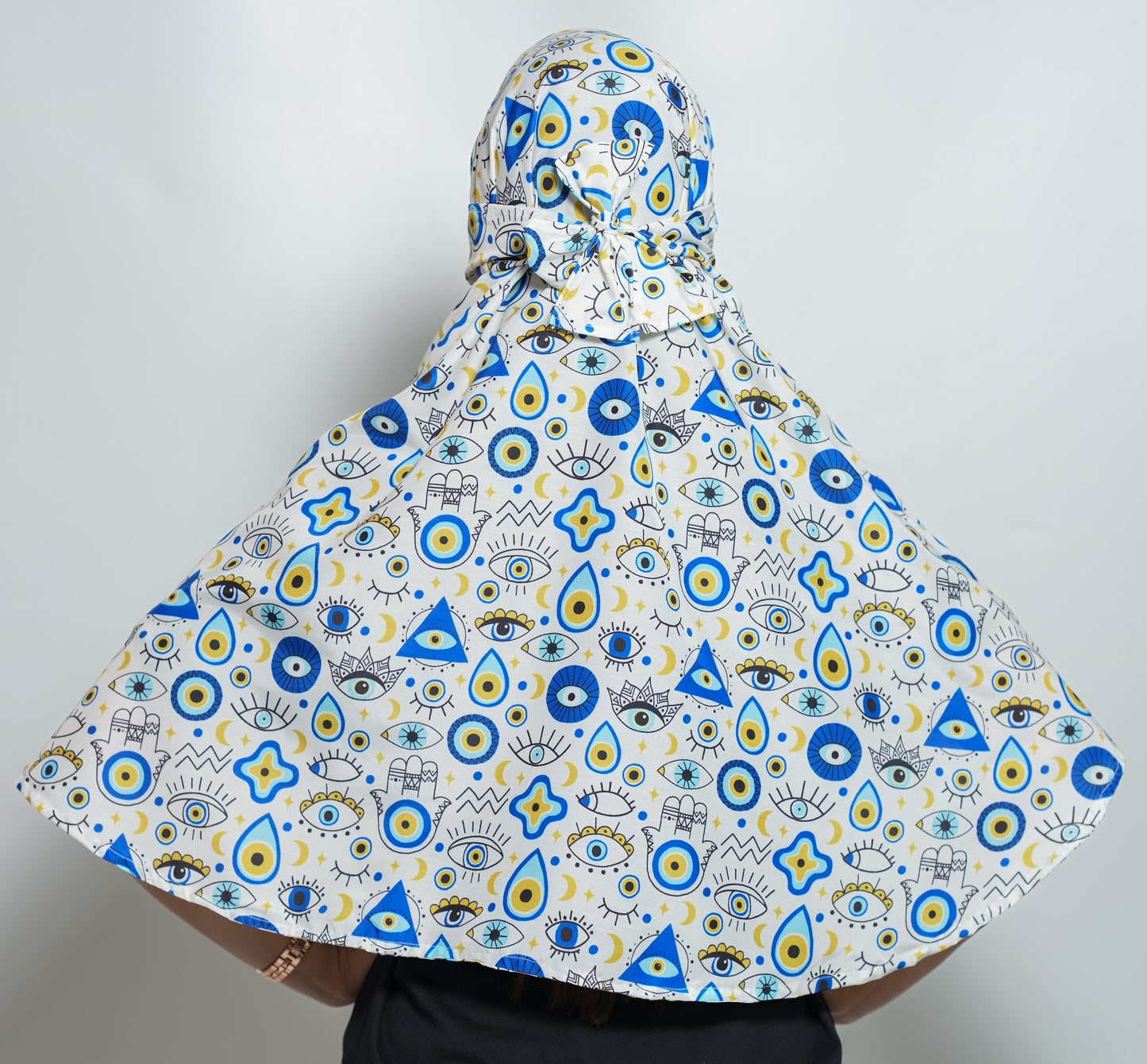 Evil Eye Canvas Scarf