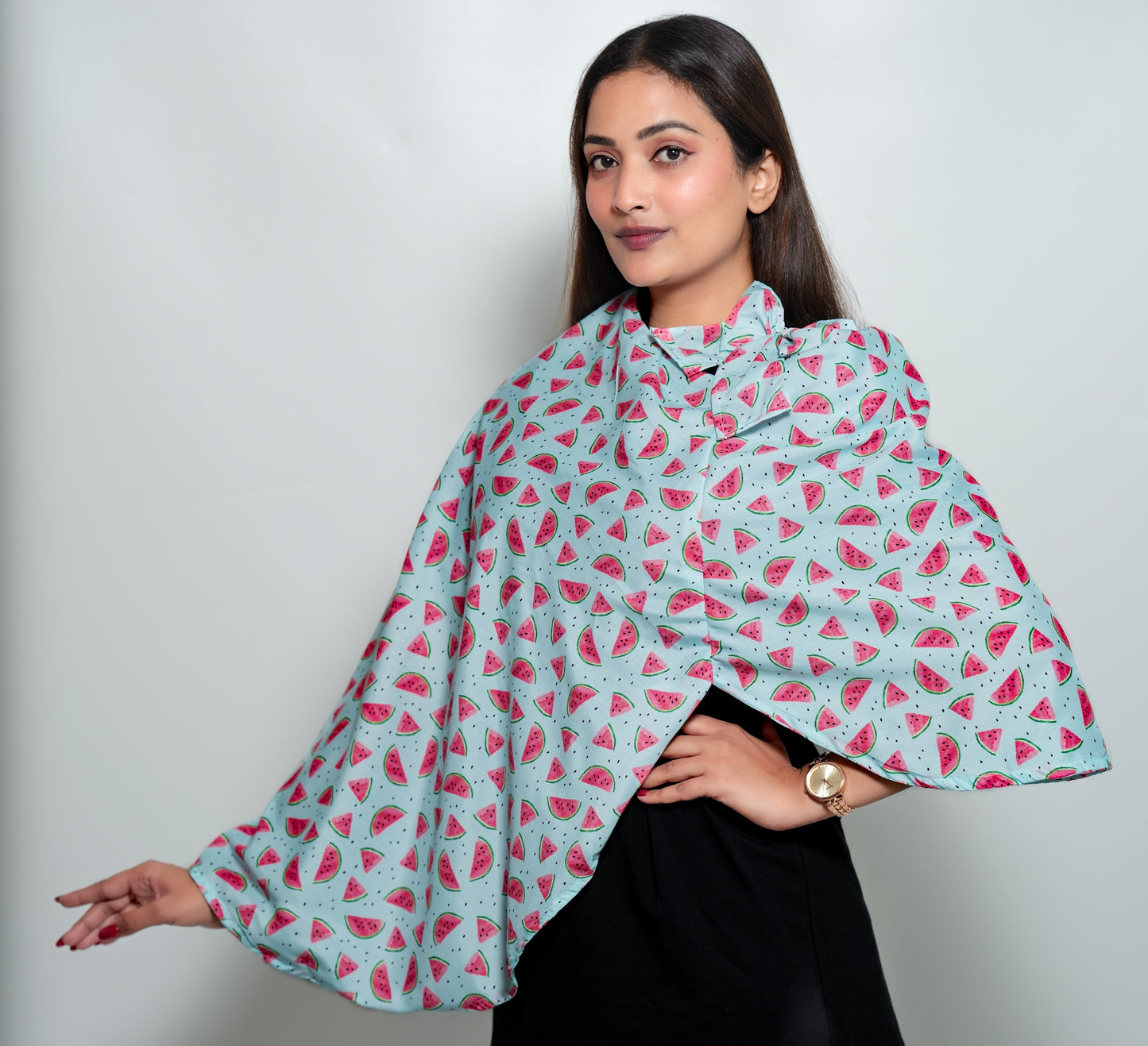 Watermelon Canvas scarf