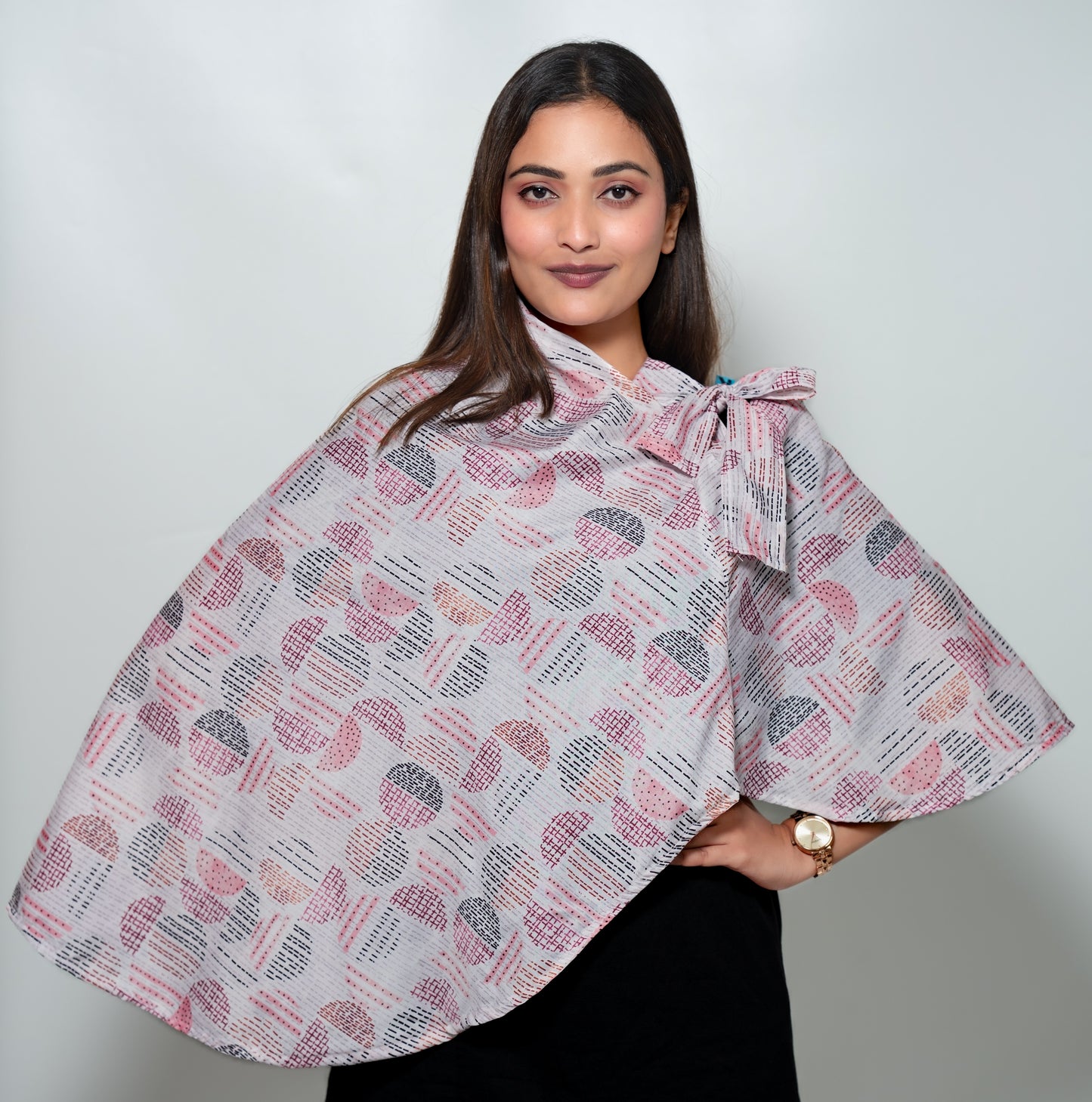 Geometric Canvas Scarf