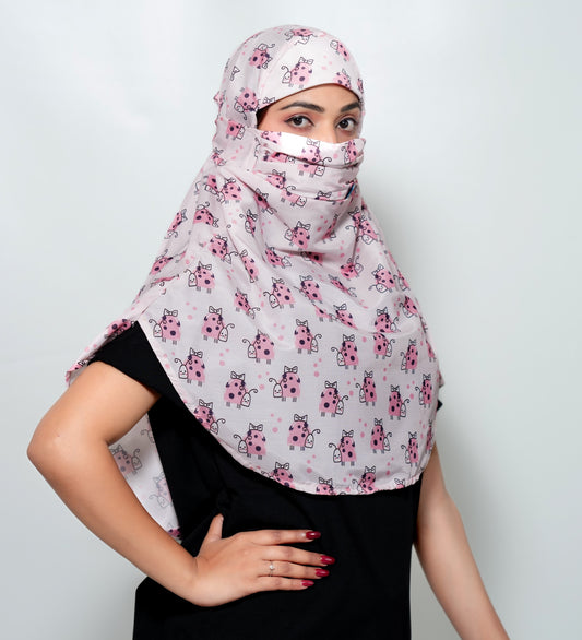 Ladybug Canvas Scarf