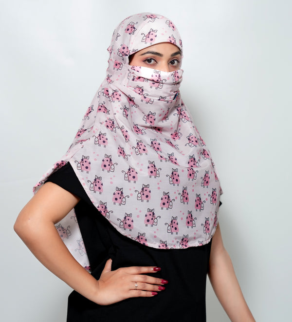 Ladybug Canvas Scarf