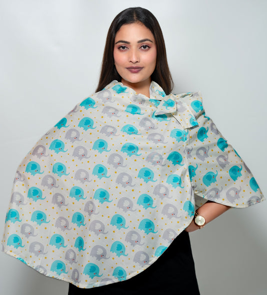 Elephant Canvas scarf