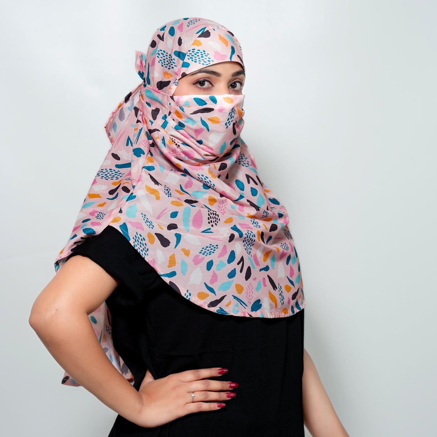 Abstract Canvas Scarf