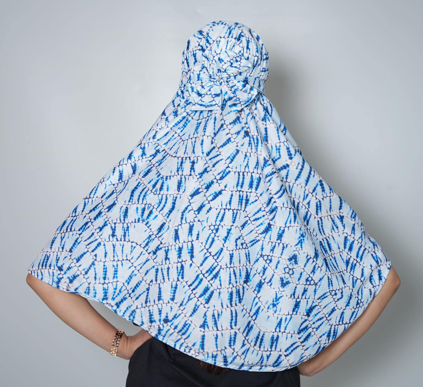 Indigo Cap Scarf