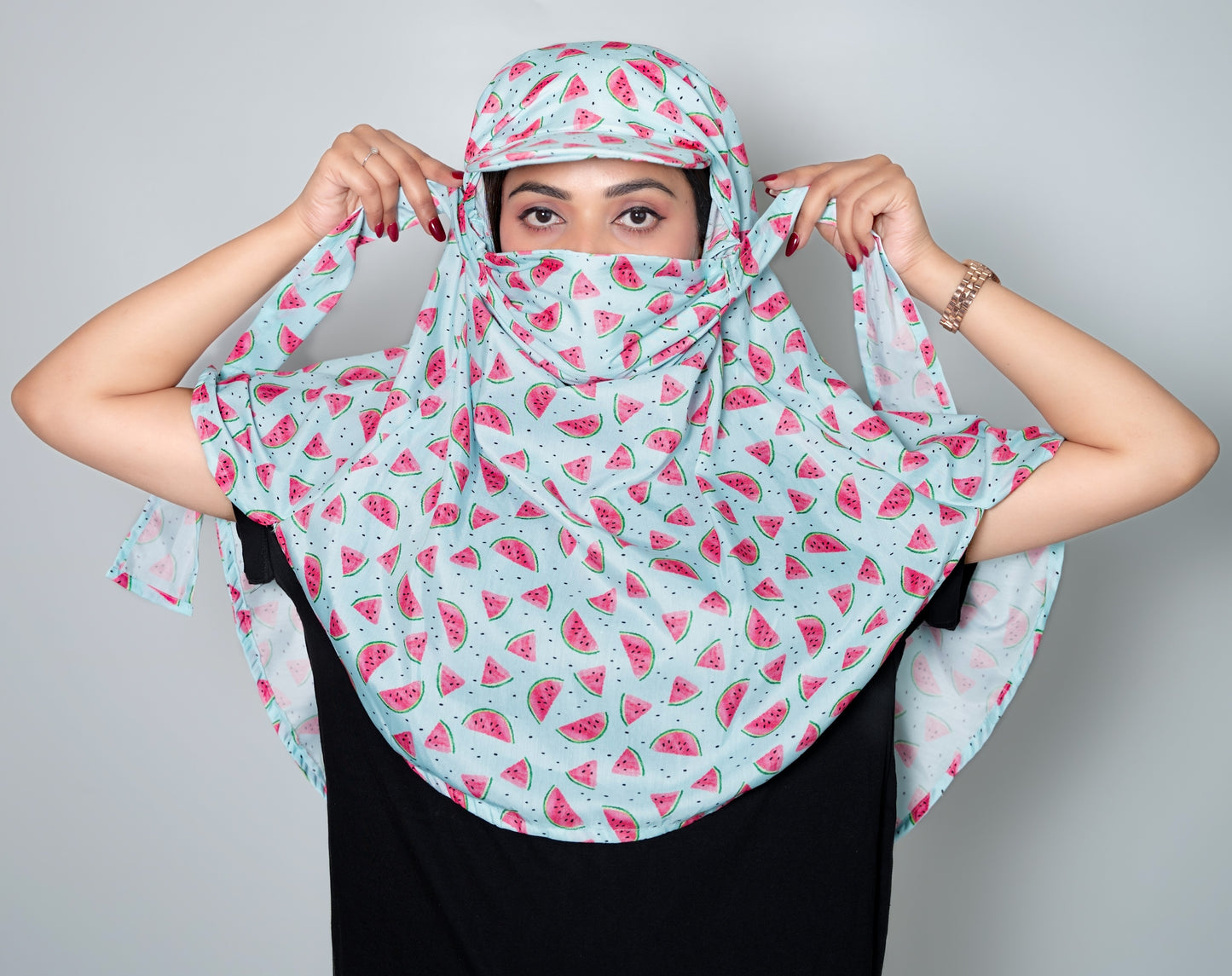 Watermelon Cap Scarf