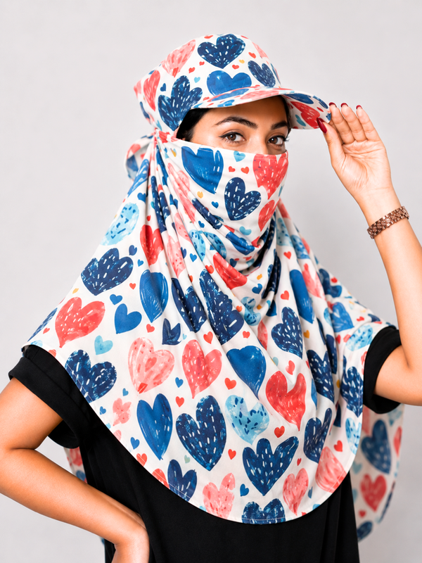 online women dupatta face scarf