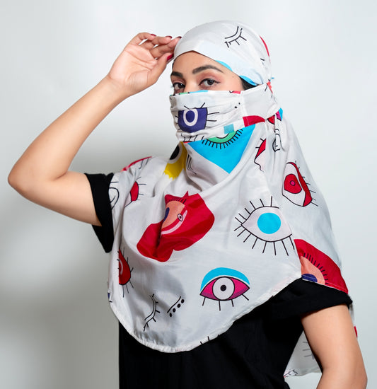 Heart Nazar Regular Scarf